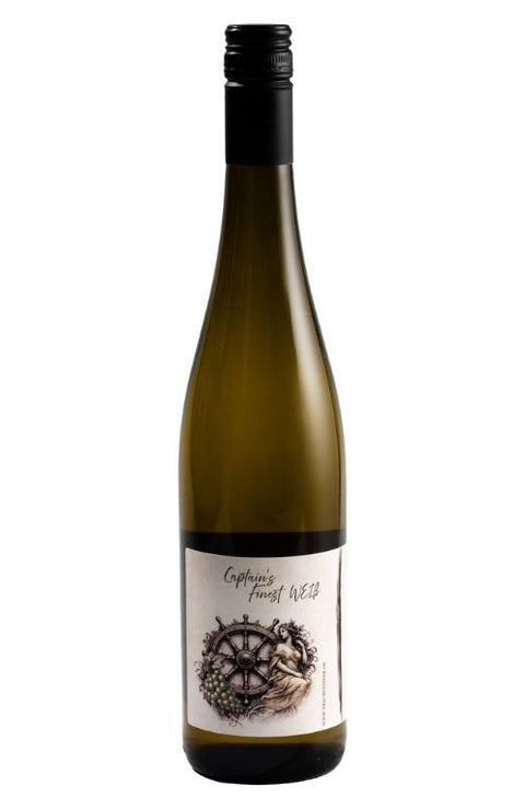 Captain´s Finest WEISS halbtrocken 2025